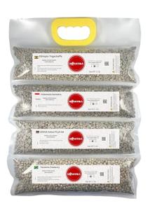 Roastika Green Coffee Bean Sampler Pack - 4lb