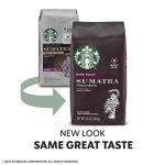 Starbucks Sumatra Dark Roast Whole Bean Coffee 12 oz