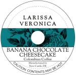 Banana Chocolate Cheesecake Colombian Coffee Pods
