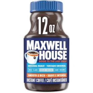 Maxwell House Original Medium Roast Instant Coffee