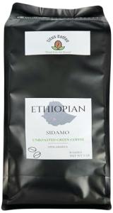 Ethiopia Sidamo Green Coffee Beans - 5 Pounds