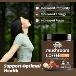 Mushroom Coffee Blend for Focus and Immunity