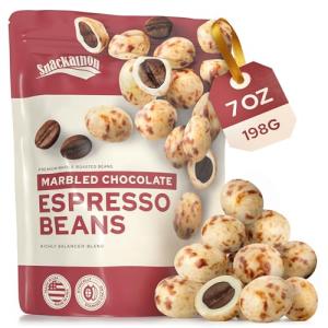 Marbled Chocolate-Covered Espresso Beans, 7 OZ