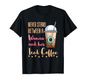 Iced Coffee Lover T-Shirt for Women