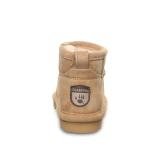 Bearpaw Girls Ankle Boot in Iced Coffee