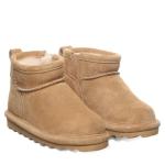 Bearpaw Girls Ankle Boot in Iced Coffee