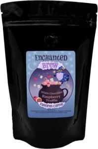 White Chocolate Raspberry Truffle Flavored Coffee 8 Oz
