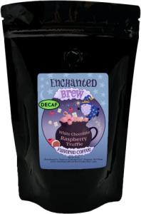 White Chocolate Raspberry Truffle Decaf Coffee Bag