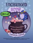 White Chocolate Raspberry Truffle Decaf Coffee Bag