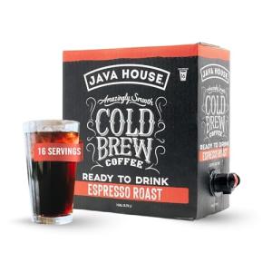 Java House Cold Brew Coffee – Smooth Dark Roast