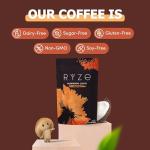 RYZE Mushroom Coffee Dark Roast with Adaptogens