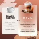 RYZE Mushroom Coffee Dark Roast with Adaptogens