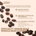 Sarasota Whole Bean Vanilla Hazelnut Coffee - 5lb