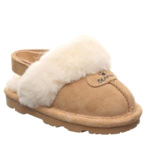 BEARPAW Loki Iced Coffee Slippers for Toddlers