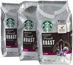 Starbucks French Roast Whole Bean Coffee - 3 Pack