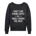 Funny Coffee Pullover for Ladies - Size XL