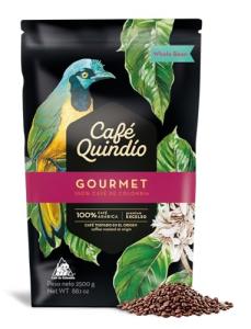 Cafe Quindio Medium Roast Colombian Whole Bean Coffee