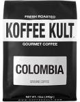 Koffee Kult Colombian Medium Roast Ground Coffee 12oz