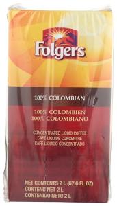Folgers Colombian Coffee Liquid, 2 Liter - 2 Pack