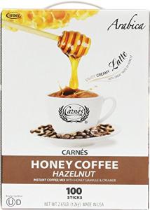 Carnes Hazelnut Instant Coffee with Honey 2.65lbs