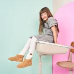 Kids' Iced Coffee Ankle Boots - Cozy & Durable