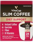 VitaCup Slim Instant Coffee Packets, Medium Dark Roast