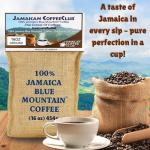 Jamaican Blue Mountain Ground Coffee - 16oz