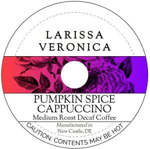 Pumpkin Spice Decaf Cappuccino K-Cup Pods - 2 Pack