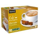 Café Escapes Chai Latte K-Cup Pods, 60 Count