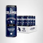La Colombe Cold Brew Black, Unsweetened Cans 12-Pack