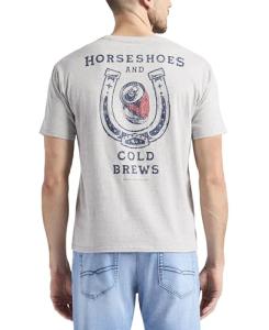 Buffalo David Bitton Men's Coffee Drink Graphic Tee