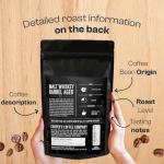 Malt Whiskey Barrel Aged Sumatra Coffee Beans