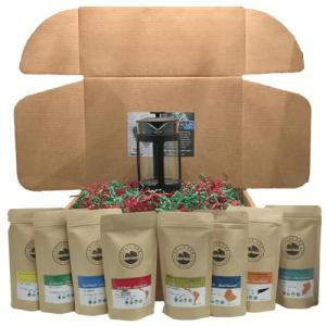 Coffee Gift Box with 8 Assorted 2oz Brews