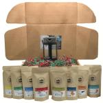Coffee Gift Box with 8 Assorted 2oz Brews