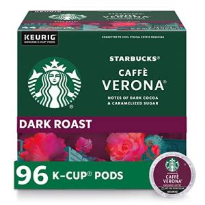 Starbucks Caffè Verona Dark Roast K-Cup Pods, 96ct