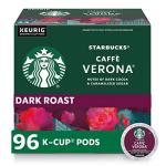 Starbucks Caffè Verona Dark Roast K-Cup Pods, 96ct