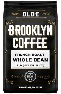 Brooklyn Coffee Whole Bean French Dark Roast 2lb