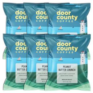 Peanut Butter Crunch Flavored Ground Coffee - 6-Pack