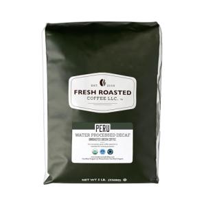 Organic Peru Water-Processed Decaf Coffee - 5 Pounds