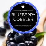 Blueberry Cobbler Flavored Ground Coffee, Medium Roast