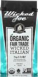Wicked Joe Organic Italian Ground Coffee, 12oz