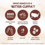 Healthy Instant Mushroom Coffee with Lion's Mane