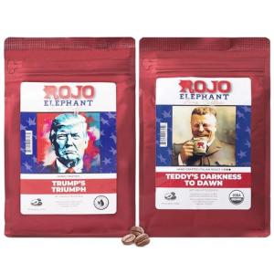 Rojo Elephant Whole Bean Coffee Pack - Arabica Duo