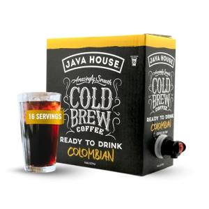 Java House Cold Brew Coffee – Smooth Colombian Flavor