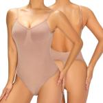 Mobeso Seamless Slimming Thong Bodysuit