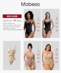 Mobeso Seamless Slimming Thong Bodysuit