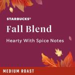 Starbucks Fall Blend K-Cup Pods, Medium Roast