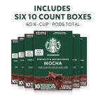 Starbucks Mocha K-Cup Pods for Hot or Iced Coffee