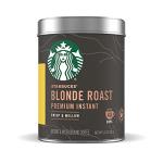 Starbucks Blonde Roast Instant Coffee, 3.17 oz
