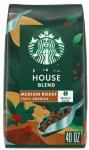 Starbucks House Blend Medium Roast Whole Bean Coffee